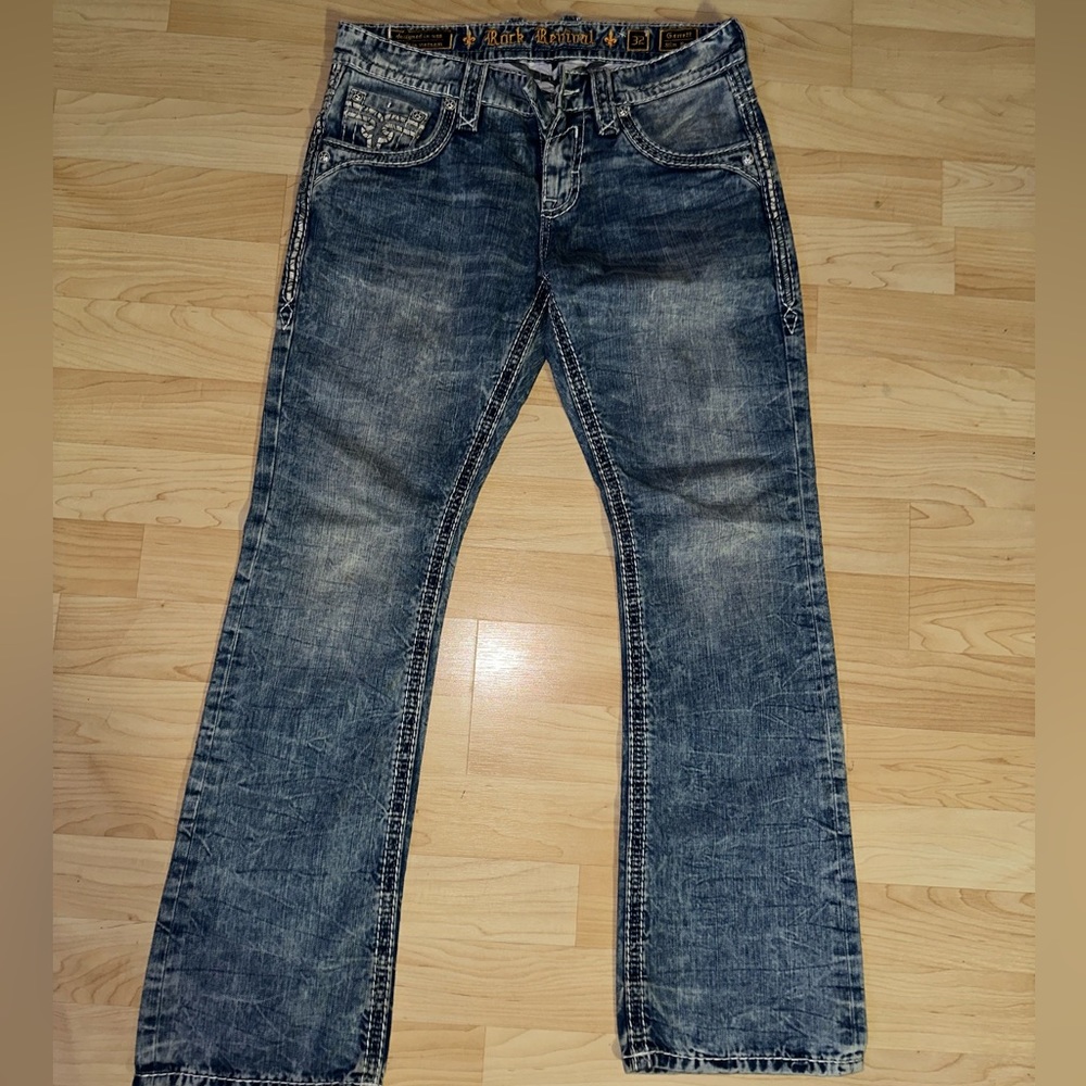 Rock Revival Jeans Mens